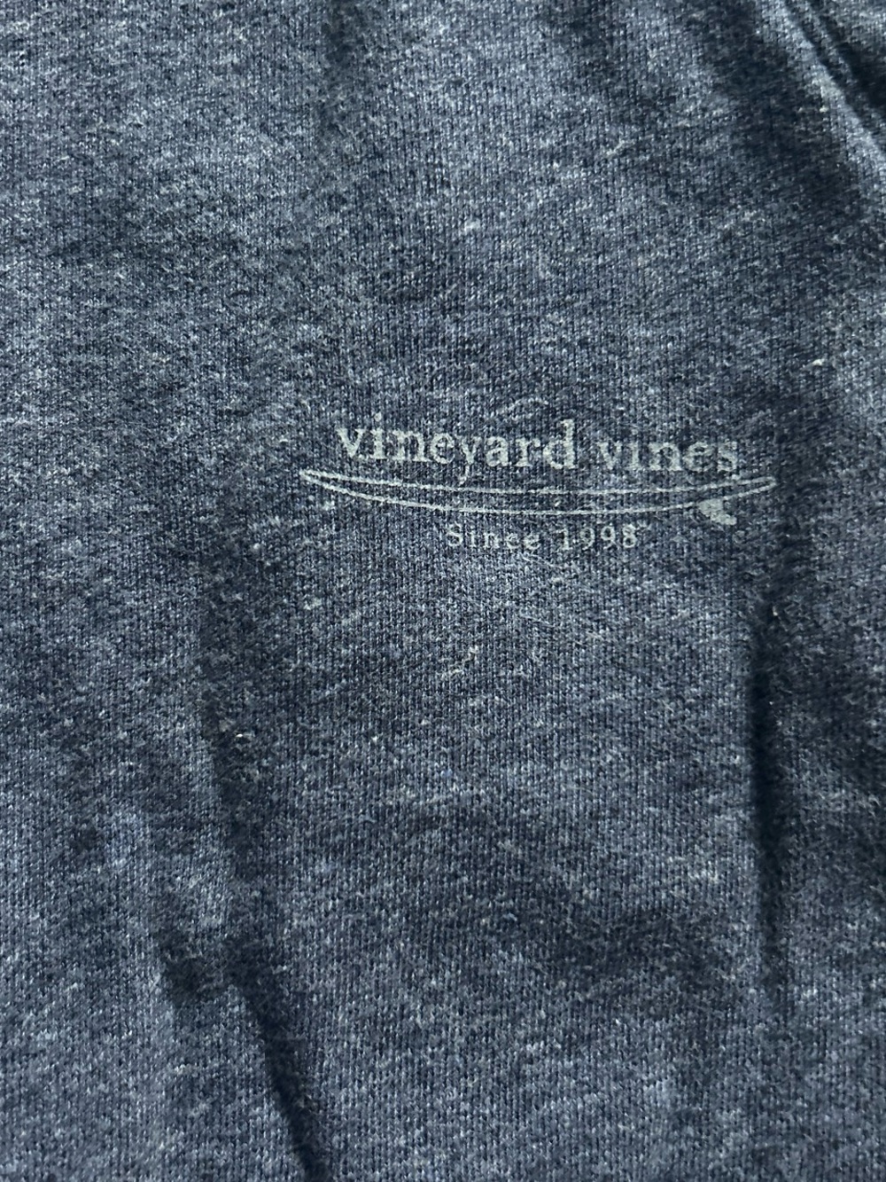 Vineyard Vines Heather Navy Men's Jogger Sweatpants - Picture 2 of 8